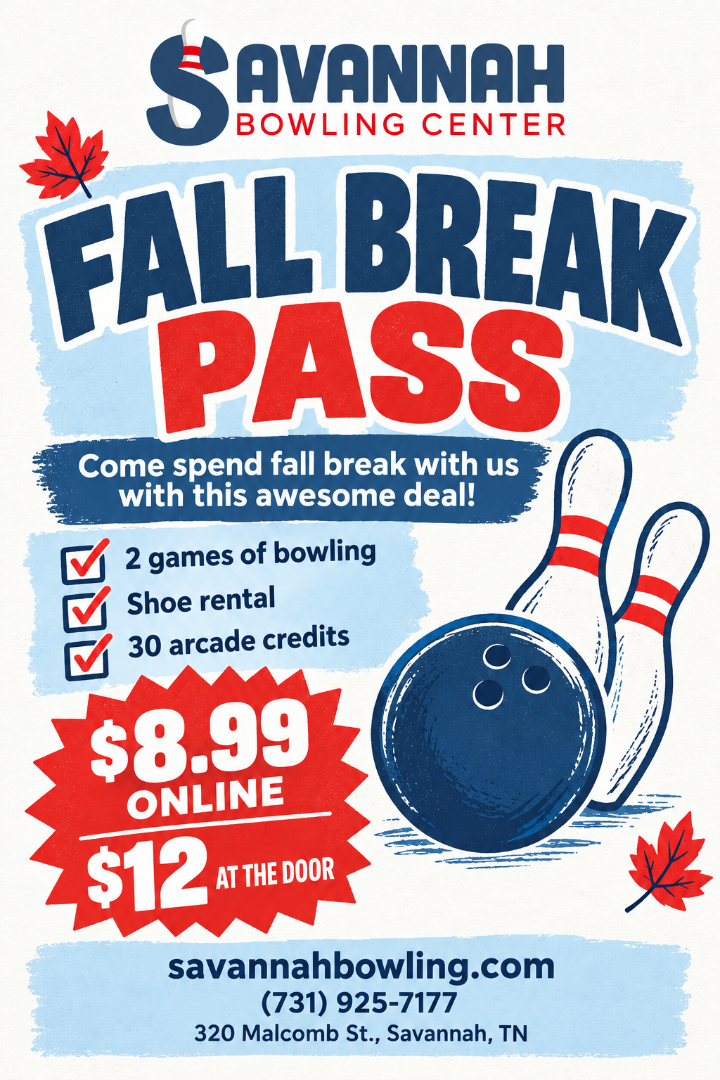 Fall Break Special